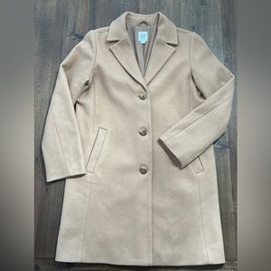 Gap Brown Dress Coat - SMALL